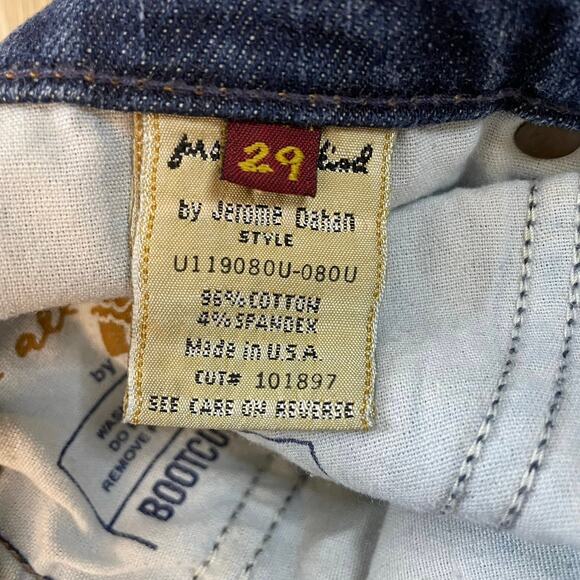 7 For All Mankind Bootcut Jeans Women’s 29 Made in USA Dark Wash Stretch Denim - Picture 6 of 12
